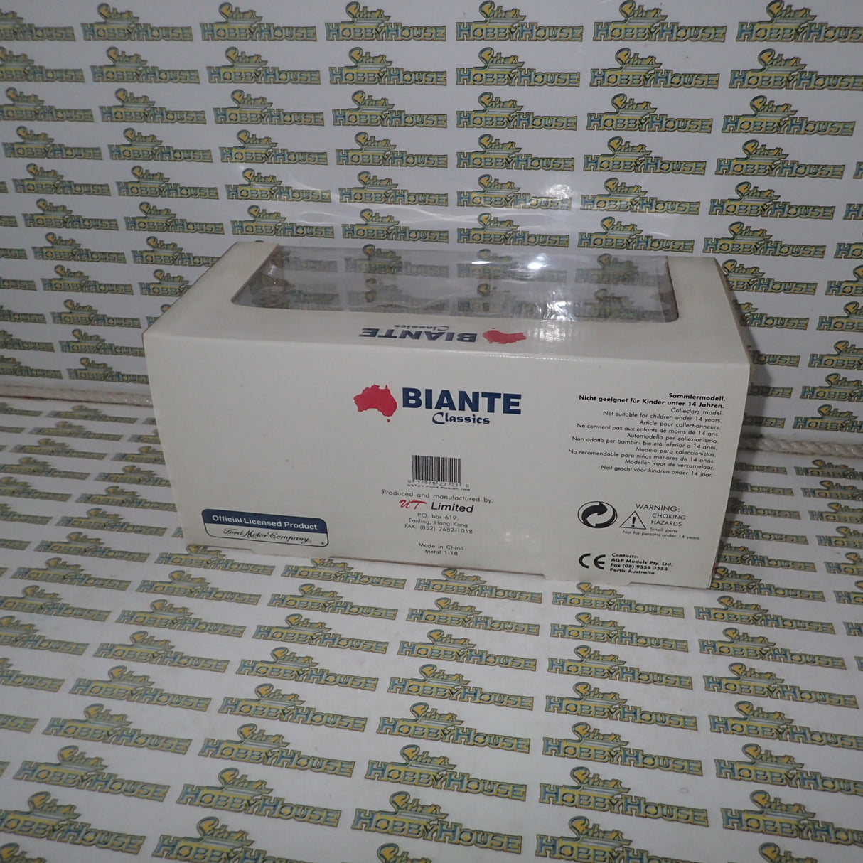 Biante 22721 - 1:18 FORD XY FALCON GTHO TRACK RED Die-Cast Replica