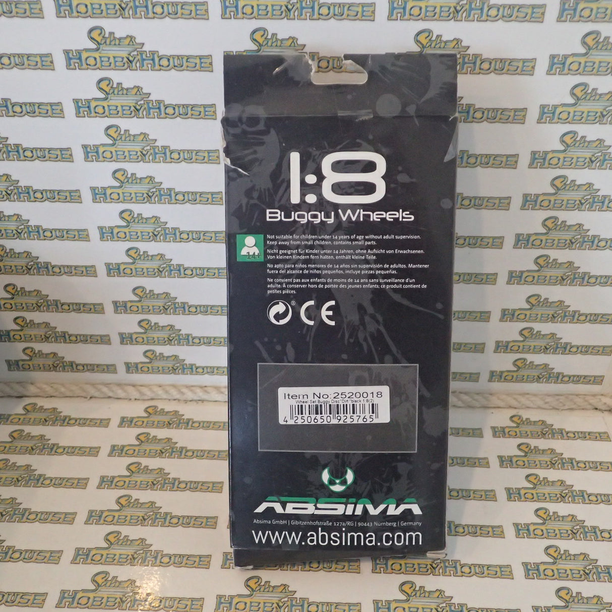 Absima 22520018 - 1/8 Buggy Wheels