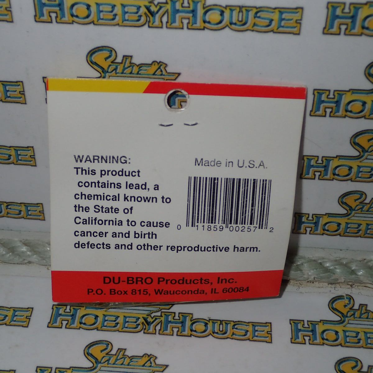 Dubro 257 - Heavy Duty Hinges (Ideal for 1/4 Scale)