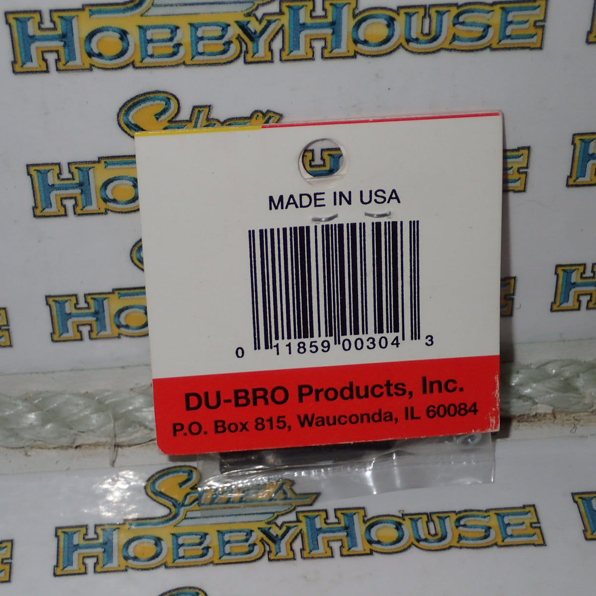 Dubro 304 - 4-40 Spring Steel Kwik-Links (For. 093 Dia. Wire)