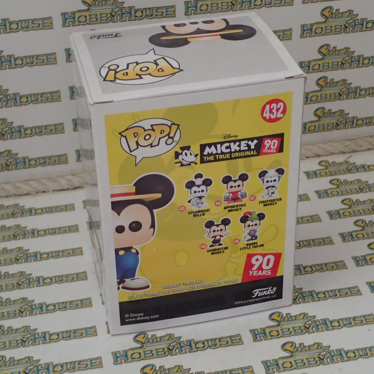 Funko 33275 – Mickey The True Original 90 Years – Little Whirlwind Mickey Pop! 2018 Fall Convention Exclusive Limited Edition Vinyl Figure