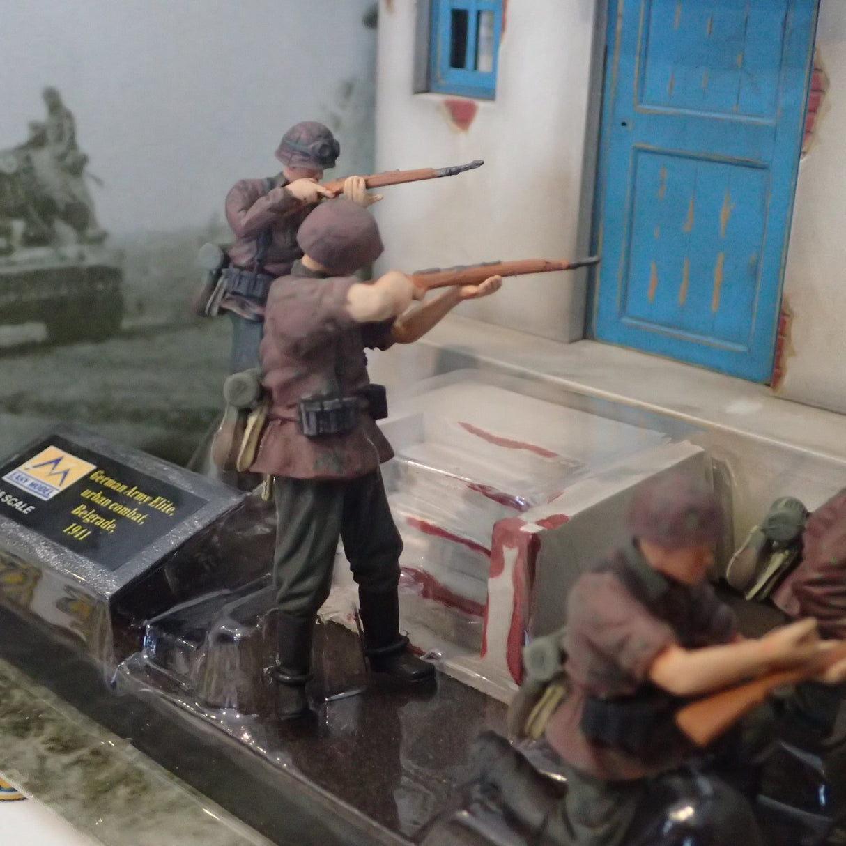 Easy Model 33604 - 1:35 Scale Waffen SS, urban combat, Belgrade 1941