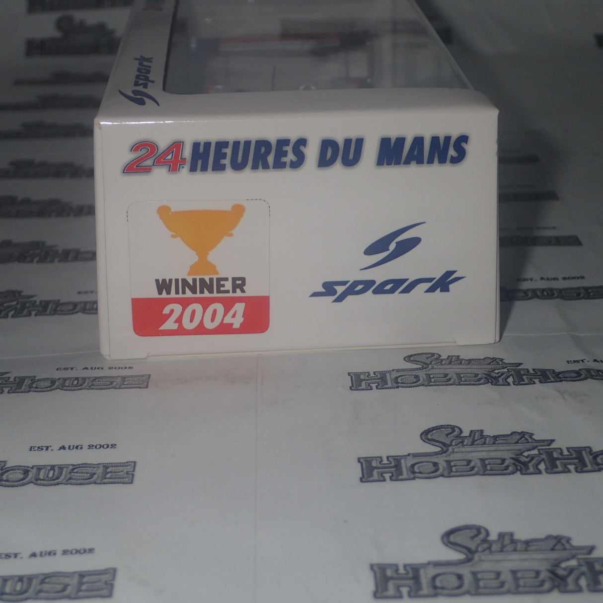 Spark Models 43LM04 – 1/43 Scale Audi R8 #5 Team GOH Winner 2004 24Hrs Le Mans Resin Scale Model Replica