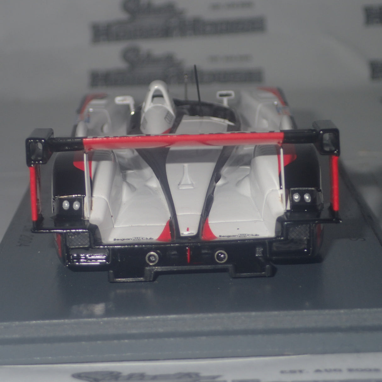 Spark Models 43LM04 – 1/43 Scale Audi R8 #5 Team GOH Winner 2004 24Hrs Le Mans Resin Scale Model Replica
