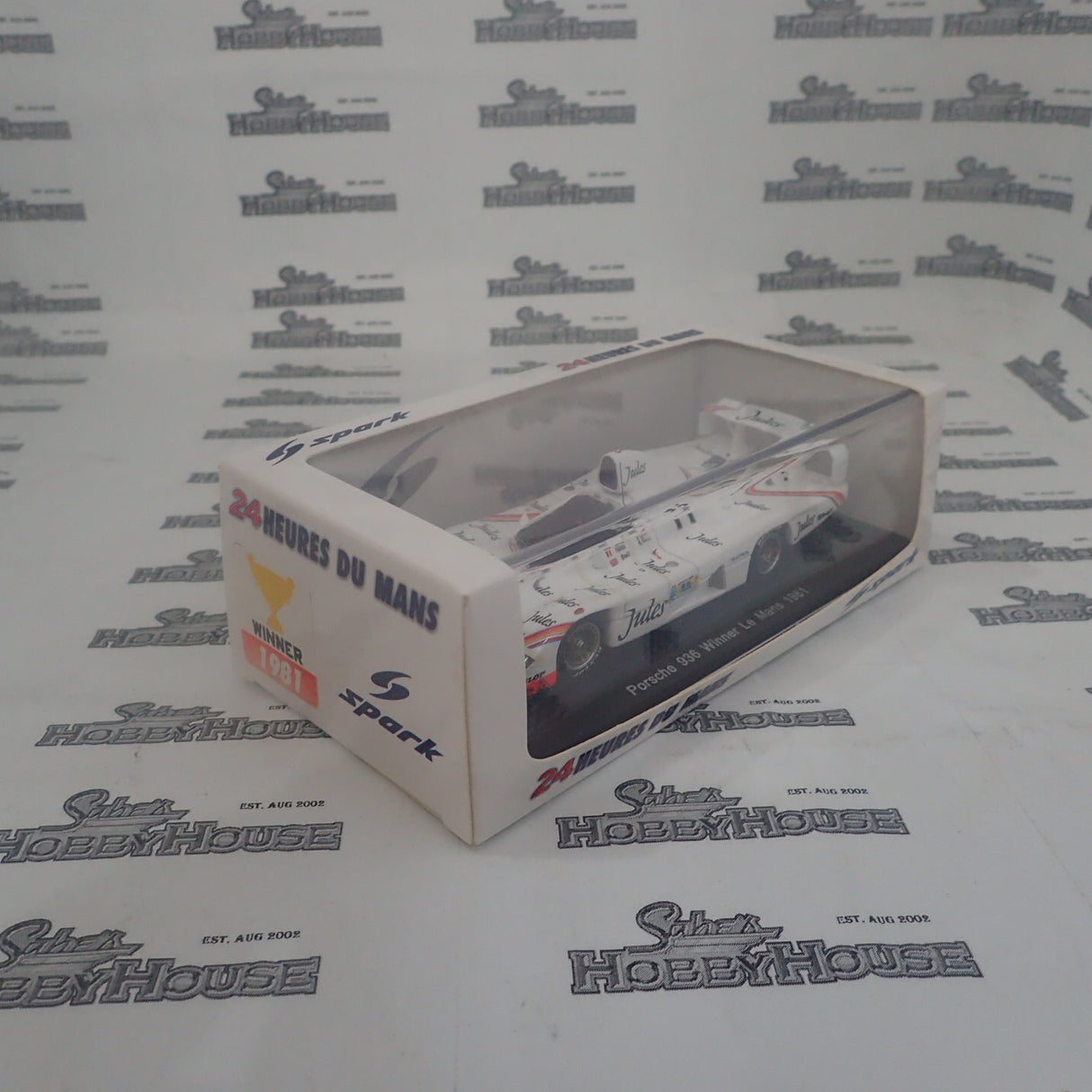 Spark Models 43LM81 – 1/43 Scale Porsche 936/78 #11 Jules "Derek Bell - Jacky Ickx" winner Le Mans 1981 Scale Model Replica
