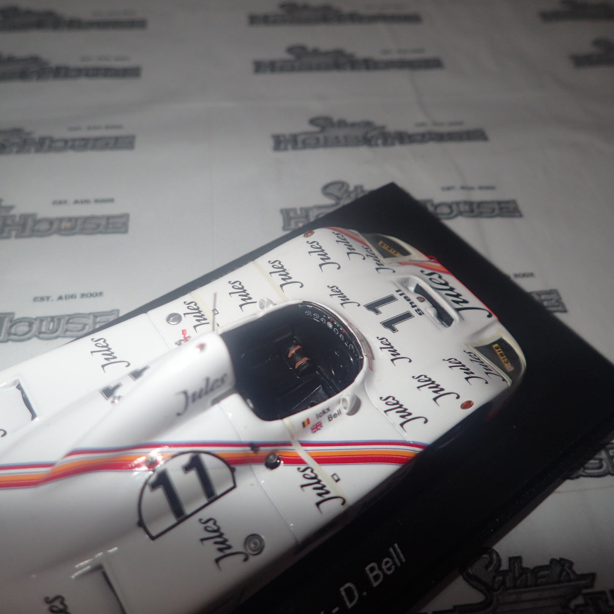 Spark Models 43LM81 – 1/43 Scale Porsche 936/78 #11 Jules "Derek Bell - Jacky Ickx" winner Le Mans 1981 Scale Model Replica