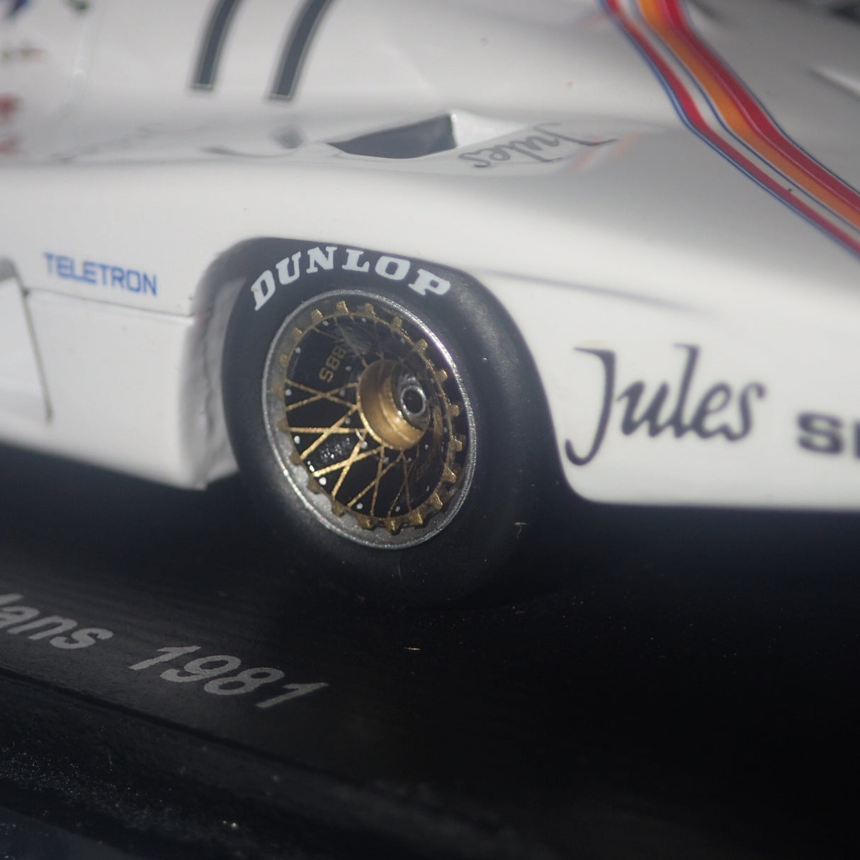 Spark Models 43LM81 – 1/43 Scale Porsche 936/78 #11 Jules "Derek Bell - Jacky Ickx" winner Le Mans 1981 Scale Model Replica