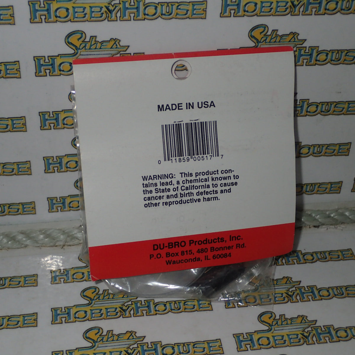Dubro 517 - 2-56 Pull Pull System