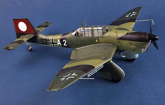 Trumpeter - 1:24 Scale - 02420 Junkers Ju-87A Stuka Plastic Model Kit