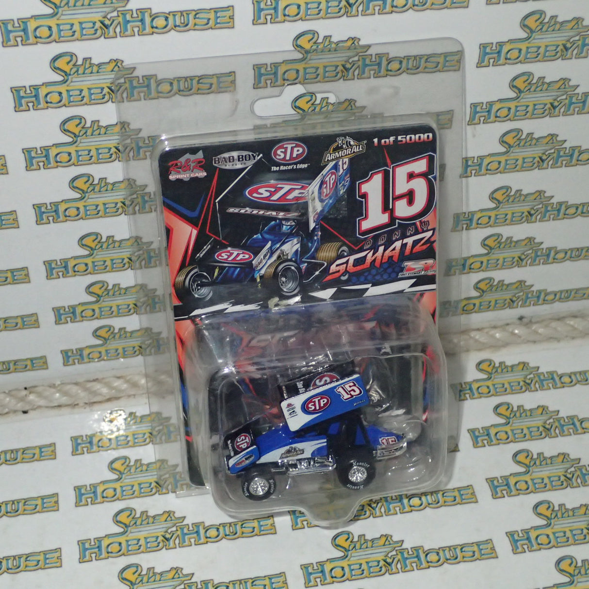 R & R Sprint Cars RR641304 - 1/64 Scale STP #15 Donny Schatz Sprint Car