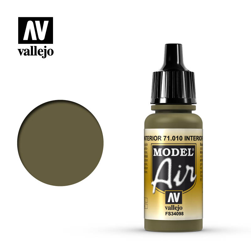 AV VALEJO 71.010 - Model Air 17ml Interior Green