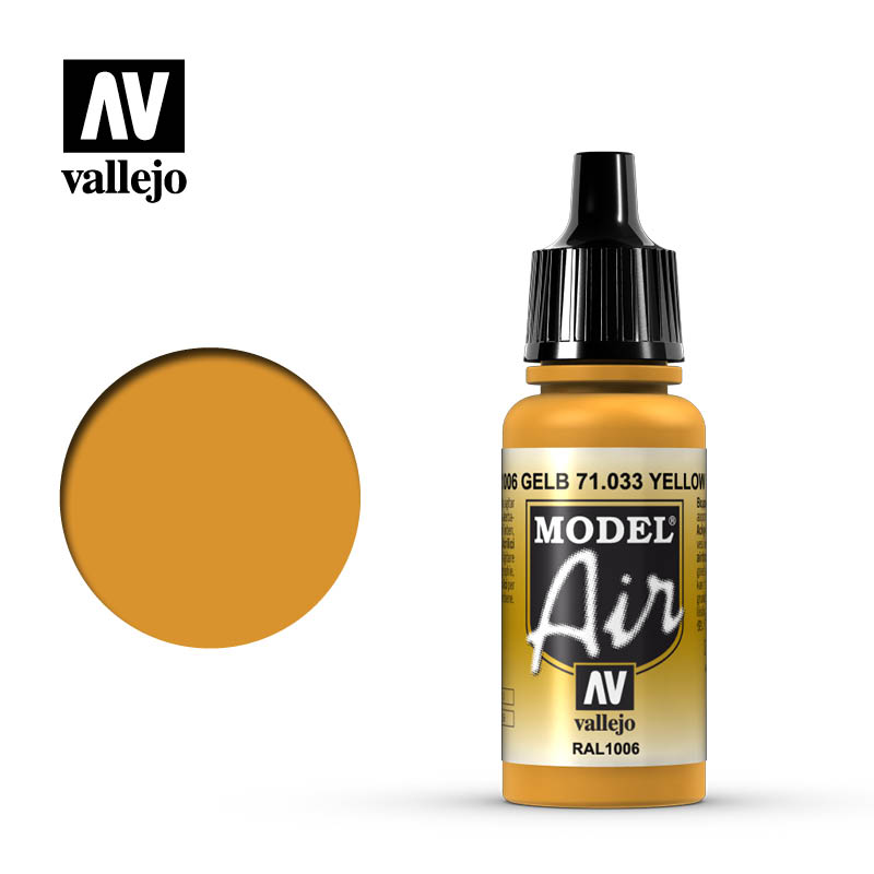 AV VALEJO 71.033 - Model Air 17ml Yellow Ochre