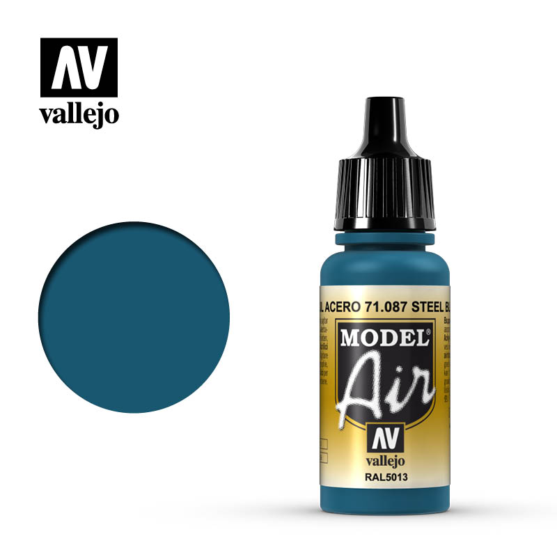 AV VALEJO 71.087 - Model Air 17ml Steel Blue