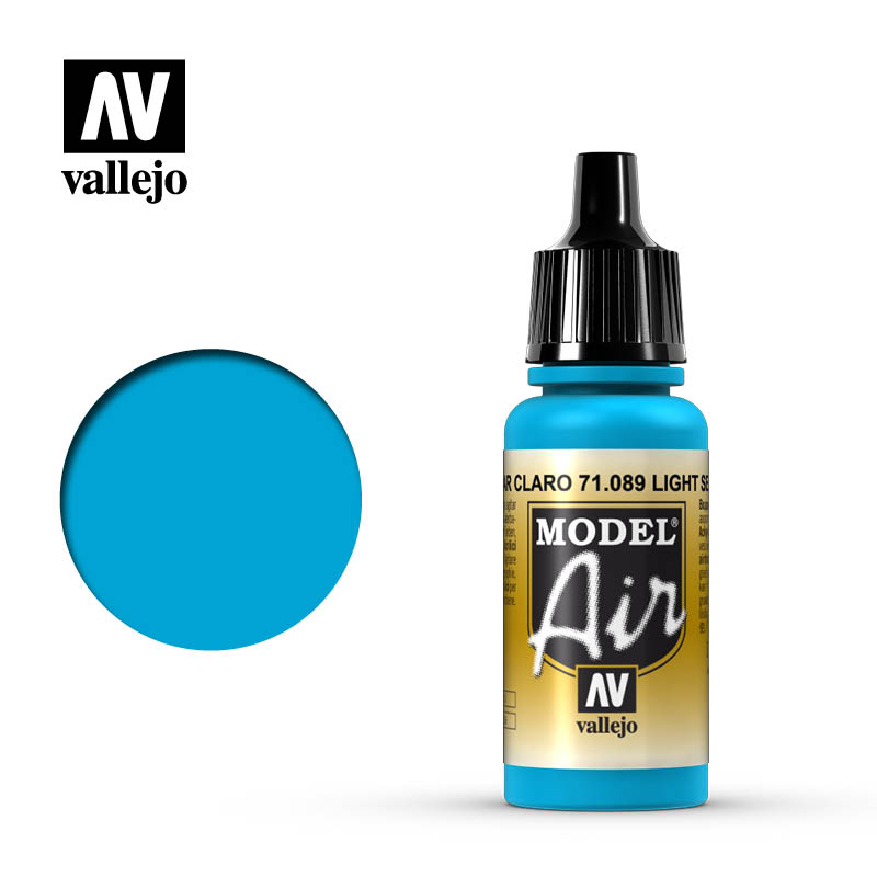 AV VALEJO 71.089 - Model Air 17ml Light Sea Blue