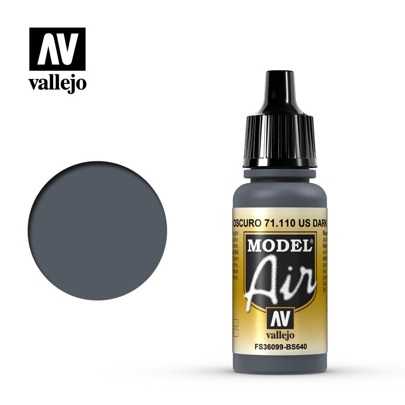AV VALEJO 71.110 - Model Air 17ml Dark Grey