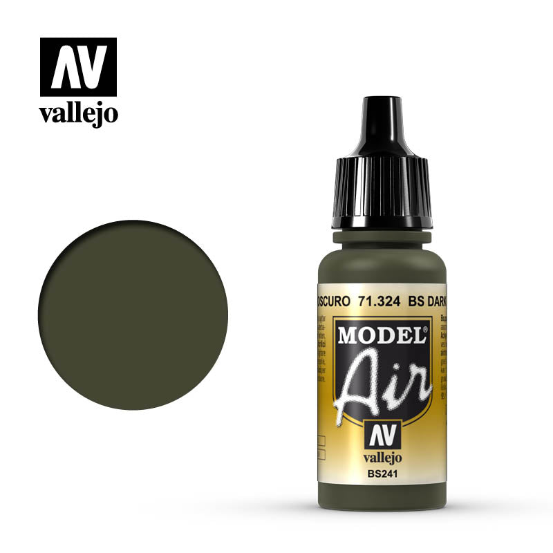 AV VALEJO 71.324 - Model Air 17ml BS Dark Green