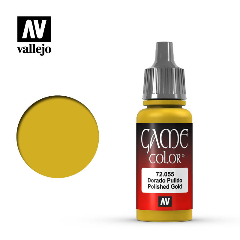AV VALEJO 72.055 - 17ml Polished Gold Game Colour