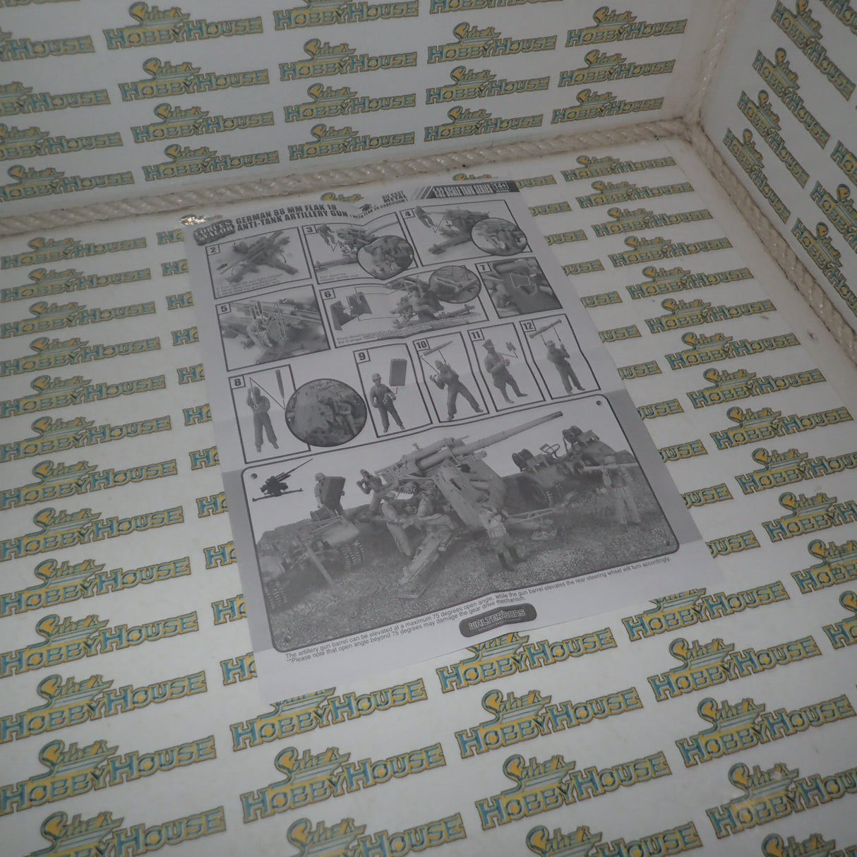 Forces of Valor 801008B - 1/32 Scale German 88mm Flak Gun El Alamein 1942 Scale Model Replica Set