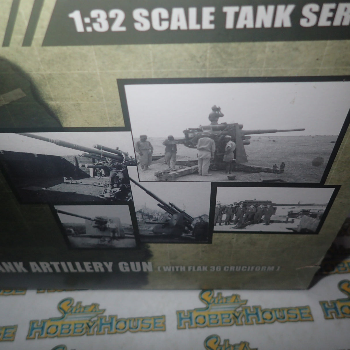 Forces of Valor 801008B - 1/32 Scale German 88mm Flak Gun El Alamein 1942 Scale Model Replica Set