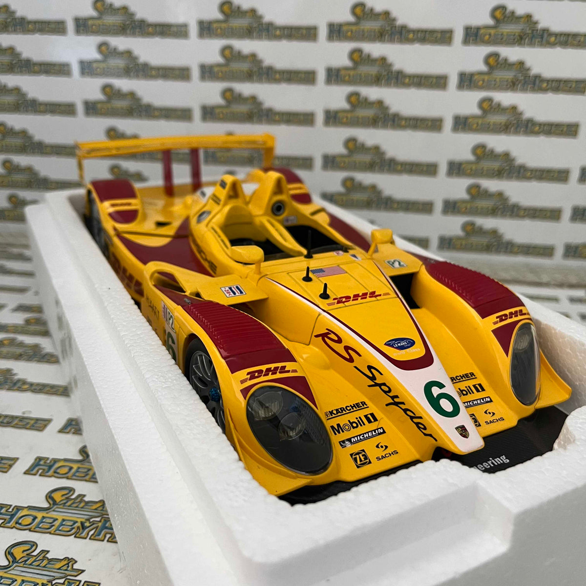 AUTOart 80774 - 1:18 Scale Porsche RS Spyder ALMS R Briscoe S Maassen Penske
