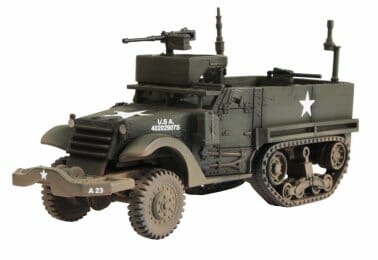 Forces Of Valor - 1/72 Scale - U.S. M3A1 Half Track, 46th Infantry Battalion, 5th Armoured Division, Normandy June 1944 Plastic Model Kit