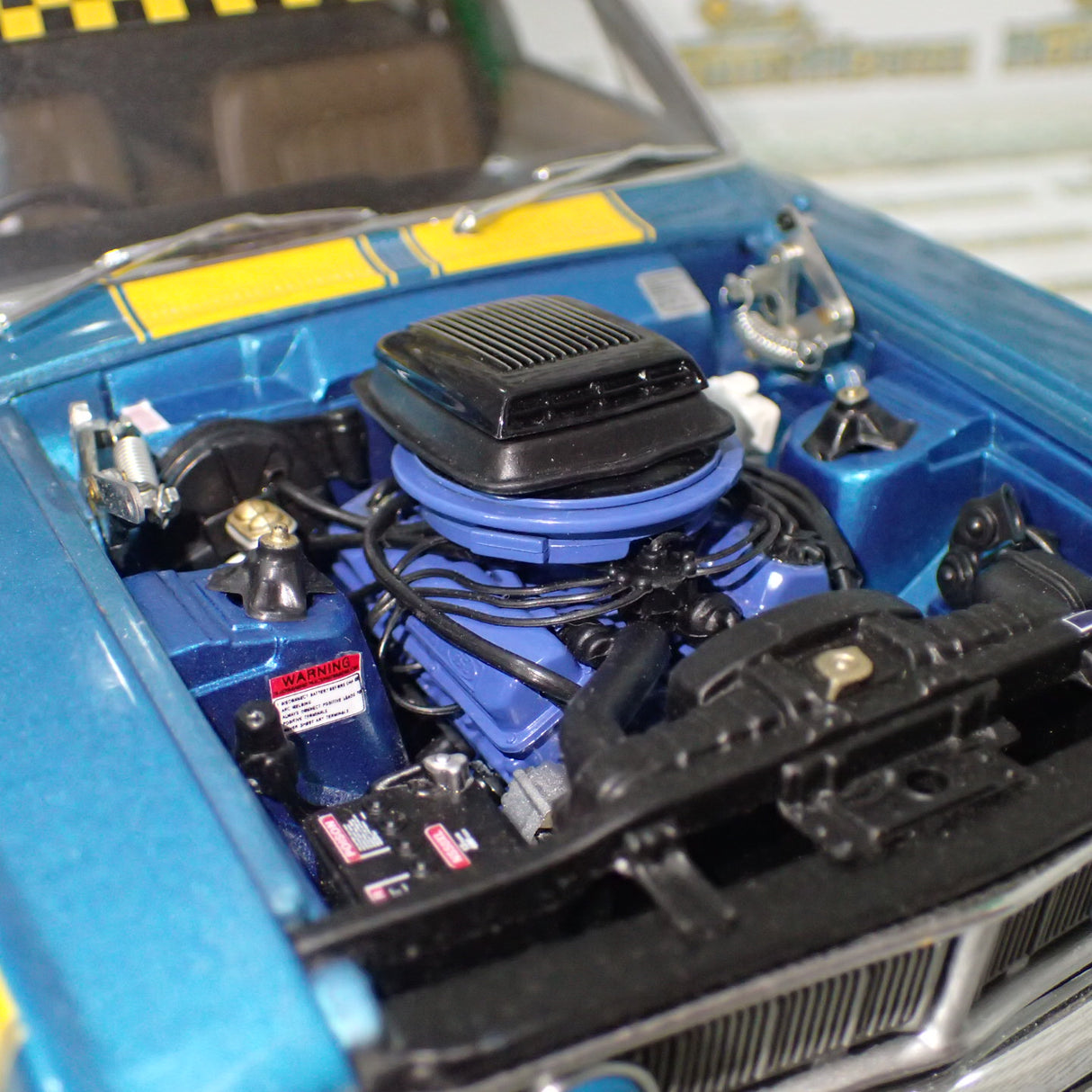 Biante Autoart 87216 - 1/18 Scale 1972 Ford XY Falcon GTHO Phase III Castrol GTX New Zealand Production Car Champion Winner #105 - Jim Richards