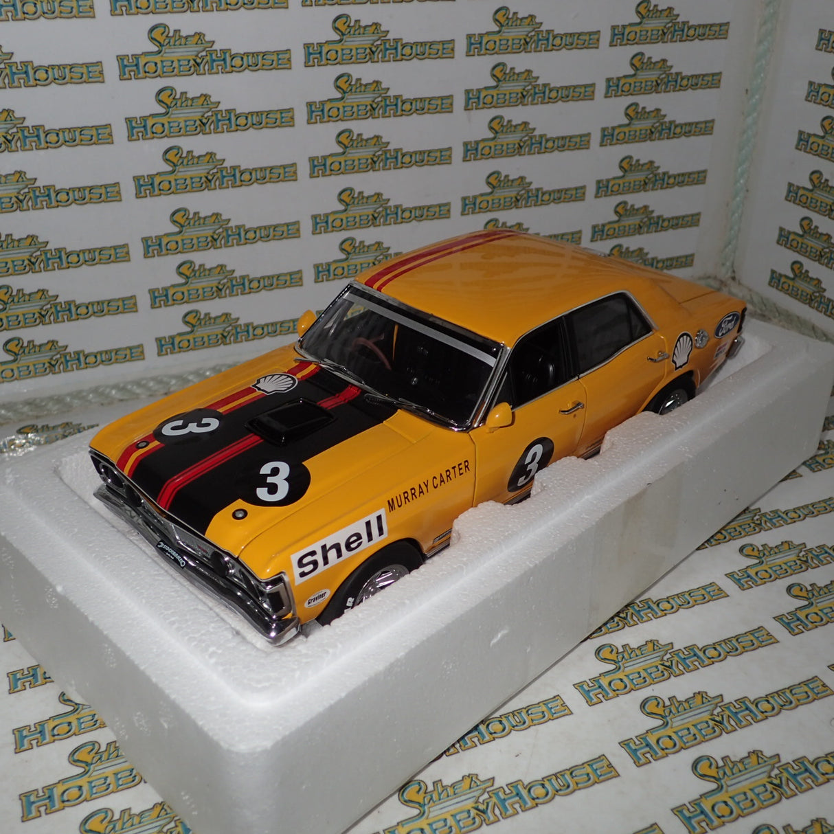 Biante AutoArt - 87310 1/18 Scale FORD FALCON XY GTHO PHASE 3 1973 MURRAY CARTER CAR #3