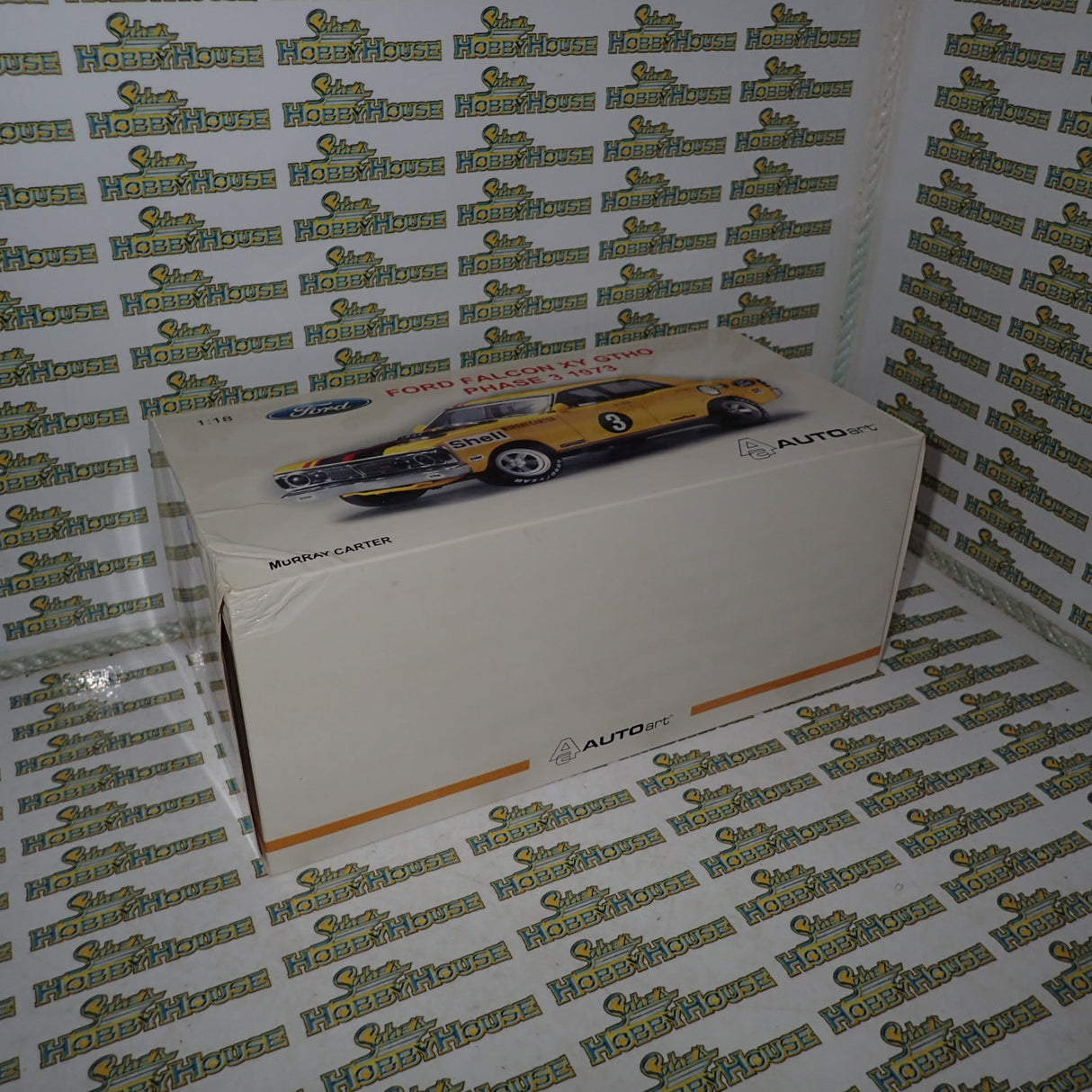Biante AutoArt - 87310 1/18 Scale FORD FALCON XY GTHO PHASE 3 1973 MURRAY CARTER CAR #3