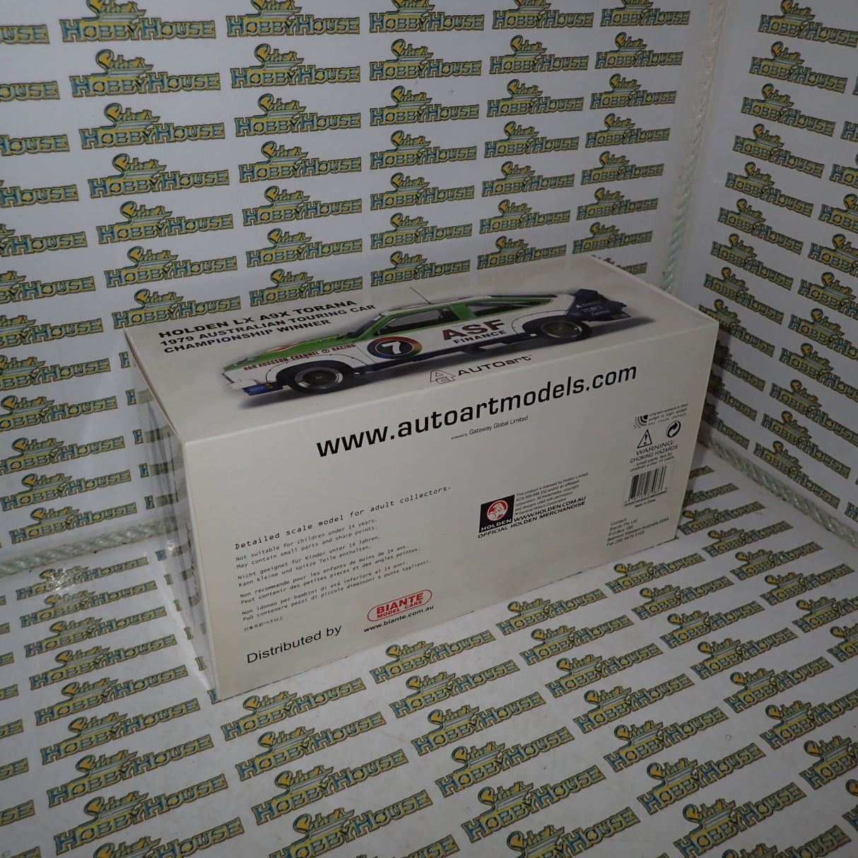 Biante / Autoart 87963 - 1/18 Scale Holden LX Torana A9X Bob Morris ATCC Winner Signed COA