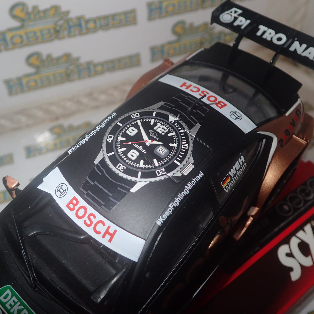 SCX A10189X300 - 1/32 Mercedes AMG C-Coupé DTM "Gooix" Slot Car