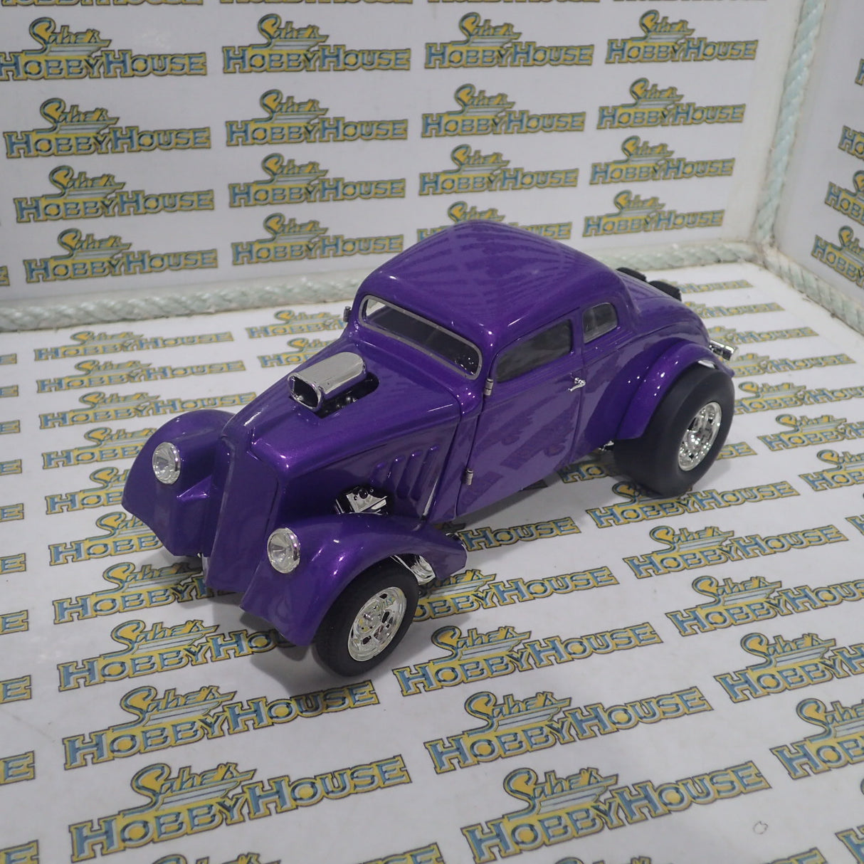 ACME A1800925 - 1/18 Scale 1933 GASSER - PLUM CRAZY
