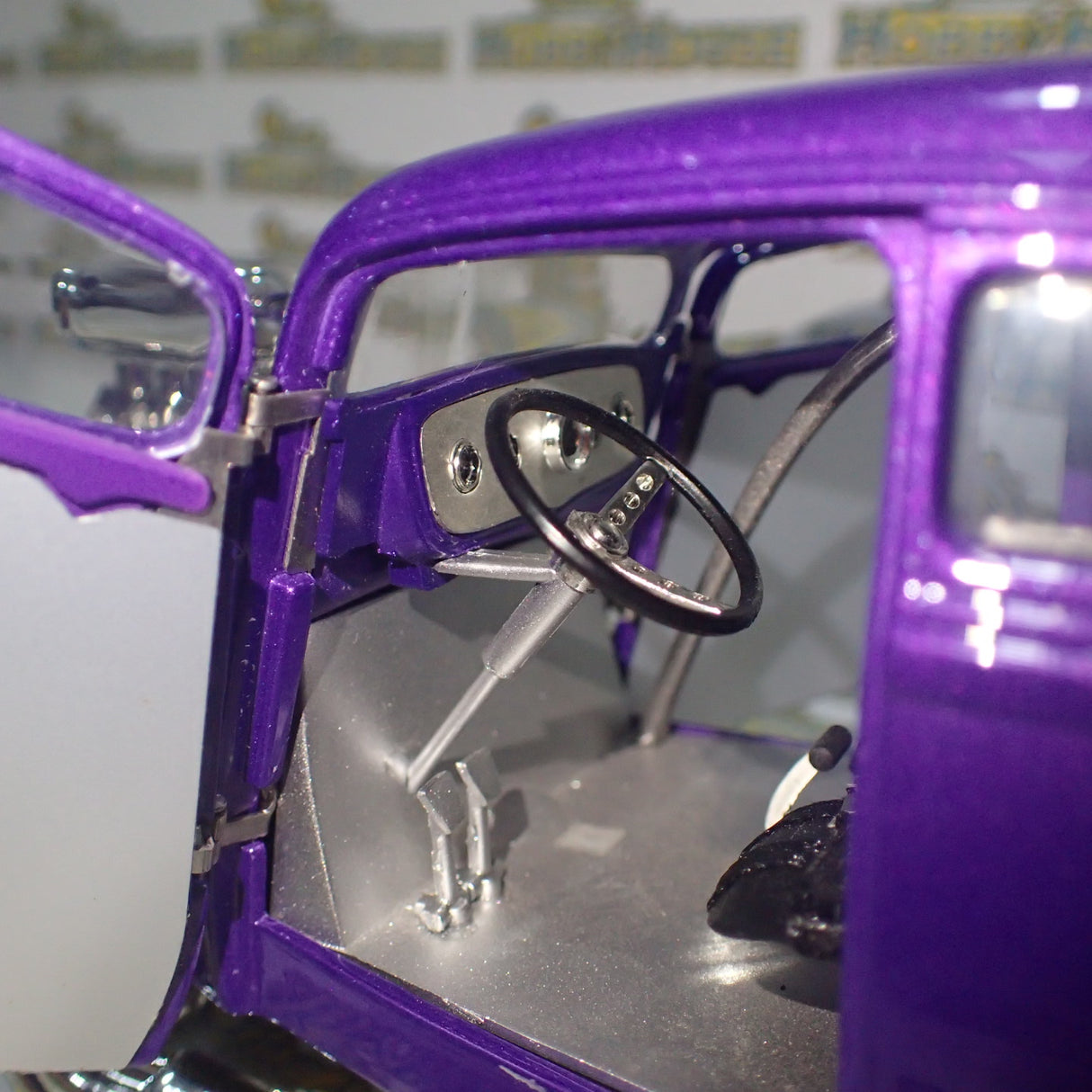 ACME A1800925 - 1/18 Scale 1933 GASSER - PLUM CRAZY