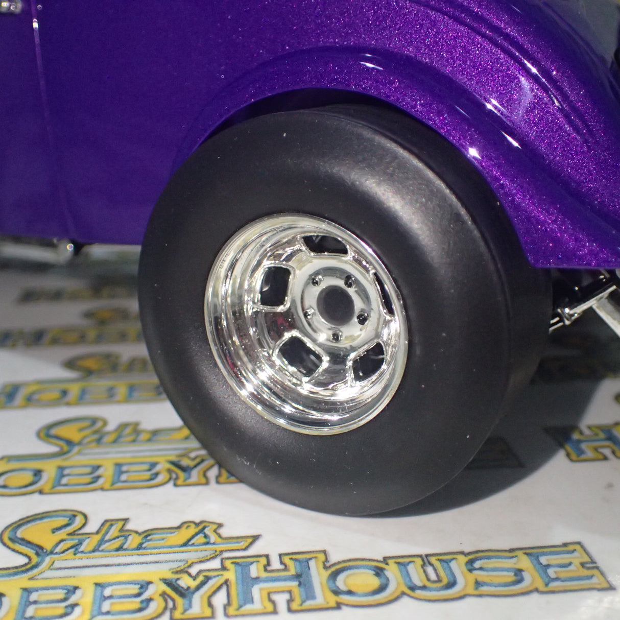 ACME A1800925 - 1/18 Scale 1933 GASSER - PLUM CRAZY