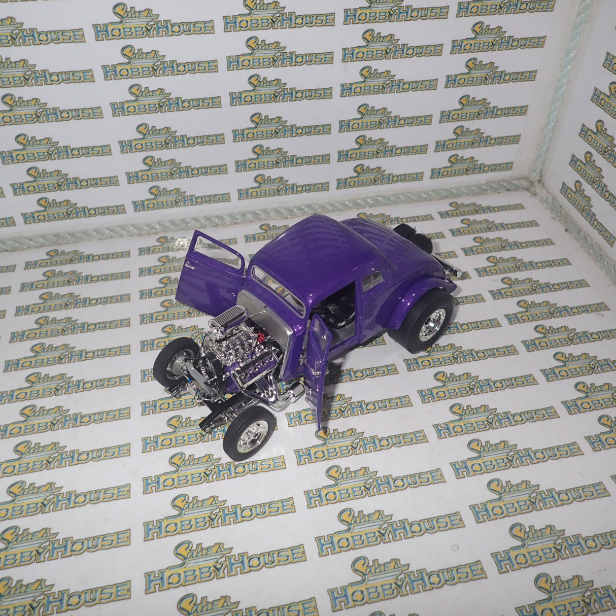 ACME A1800925 - 1/18 Scale 1933 GASSER - PLUM CRAZY