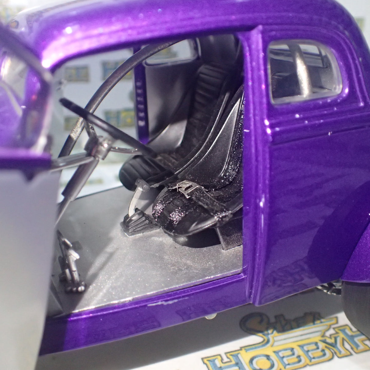 ACME A1800925 - 1/18 Scale 1933 GASSER - PLUM CRAZY