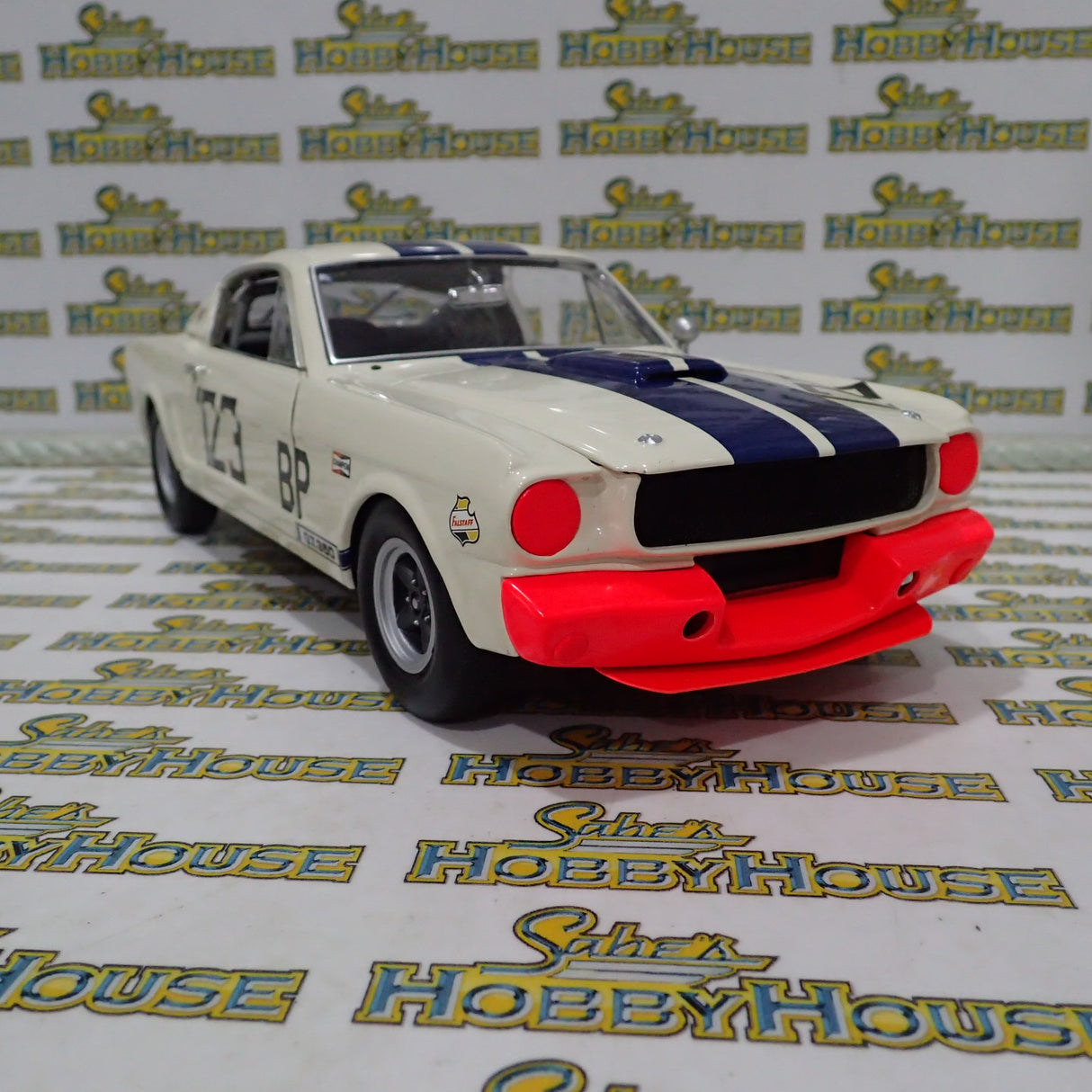 ACME A1801813 - 1/18 Scale Charlie Kemp 1965 Shelby G.T.350R only 123 Diecast Scale Model Replica's made