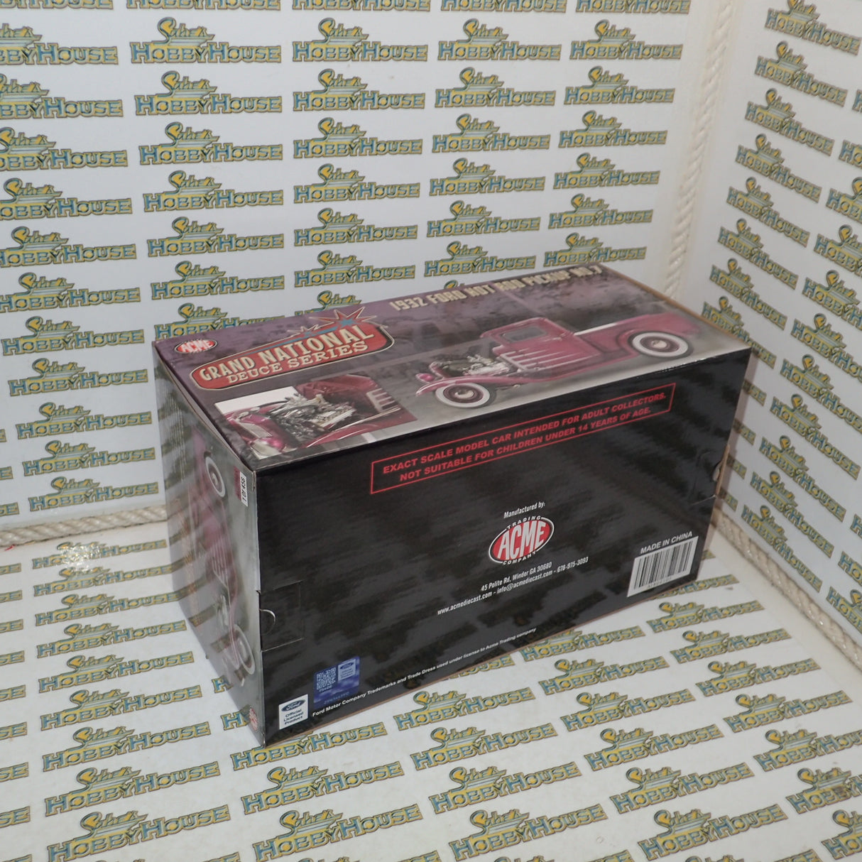 ACME A1804105 - 1/18 Scale 1932 Ford Hot Rod Pickup - GNDS #7 Die-Cast Model Replica