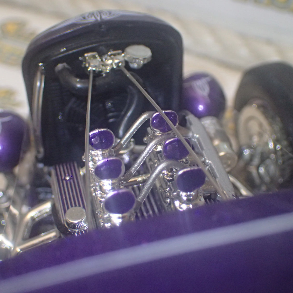 ACME A1805009 - 1/18 Scale - Grand National Deuce Series 1932 Ford Five Window Release No.4 Diecast Model Replica