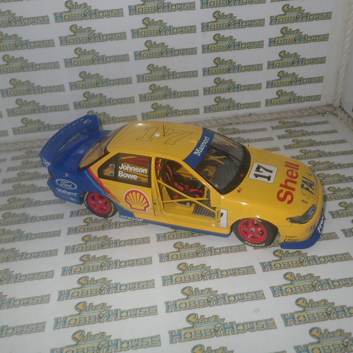 APEX AD81001 -1 - Diecast 1/18 Scale Ford EB Falcon 1993 Tooheys 1000 Johnson/Bowe #17