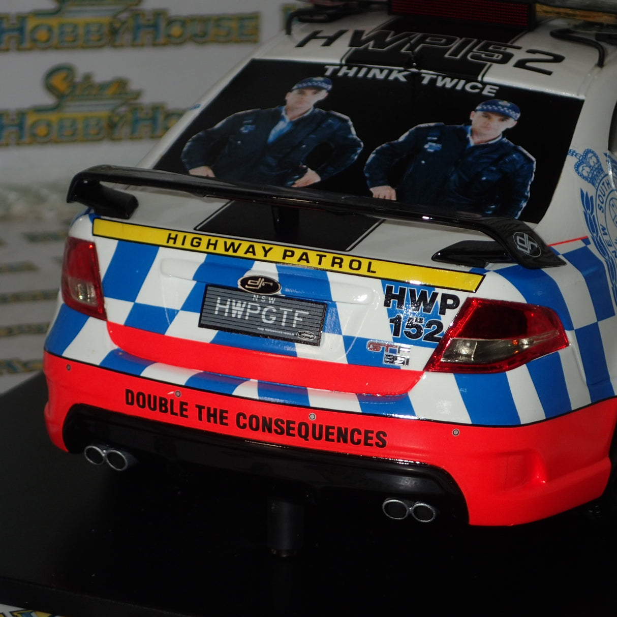 Apex Replicas - 1/18 Scale - FPV GT-F NSW Police Highway Patrol HWP152 Resin Scale Model Replica