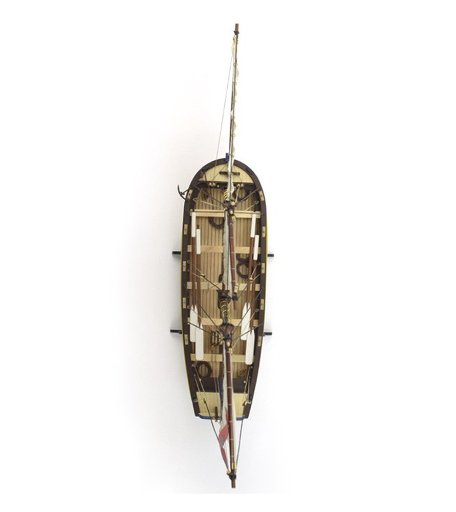 Artesania Latina ART-19005 - 1/50 Scale HMS Endeavour's Captain Longboat Wooden Ship Model