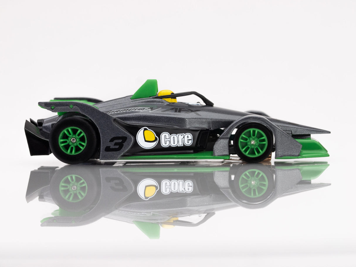 AFX 22064 - 2024 Formula N #3 Slvr/Grn Slot Car