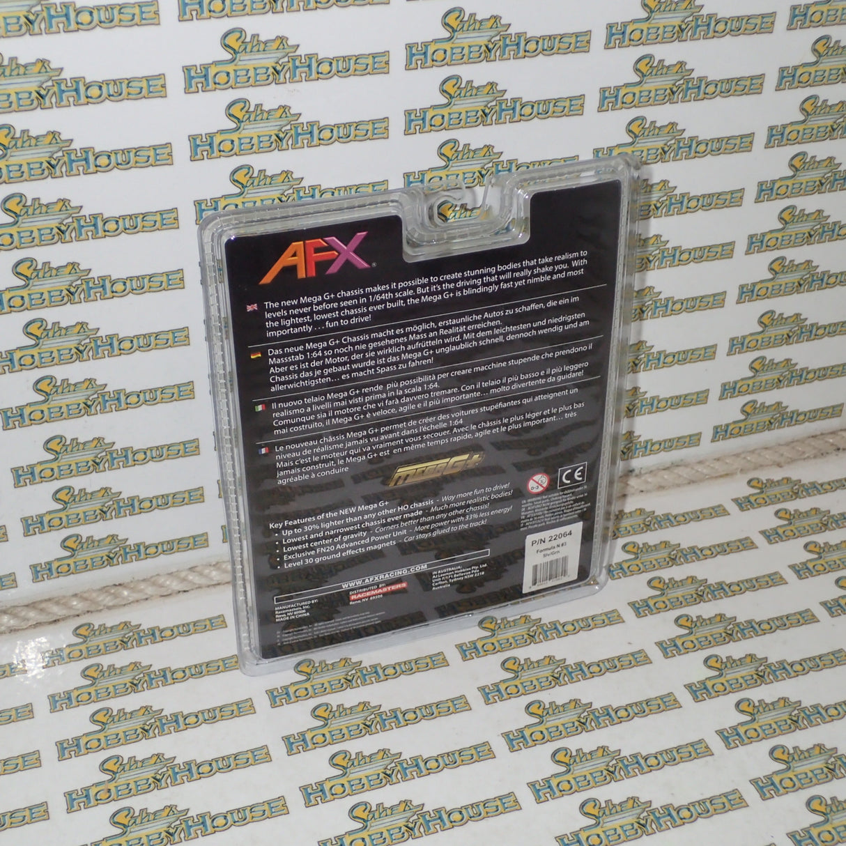 AFX 22064 - 2024 Formula N #3 Slvr/Grn Slot Car