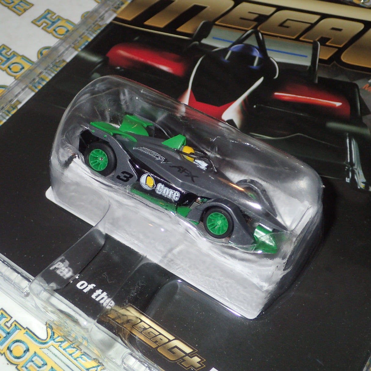AFX 22064 - 2024 Formula N #3 Slvr/Grn Slot Car