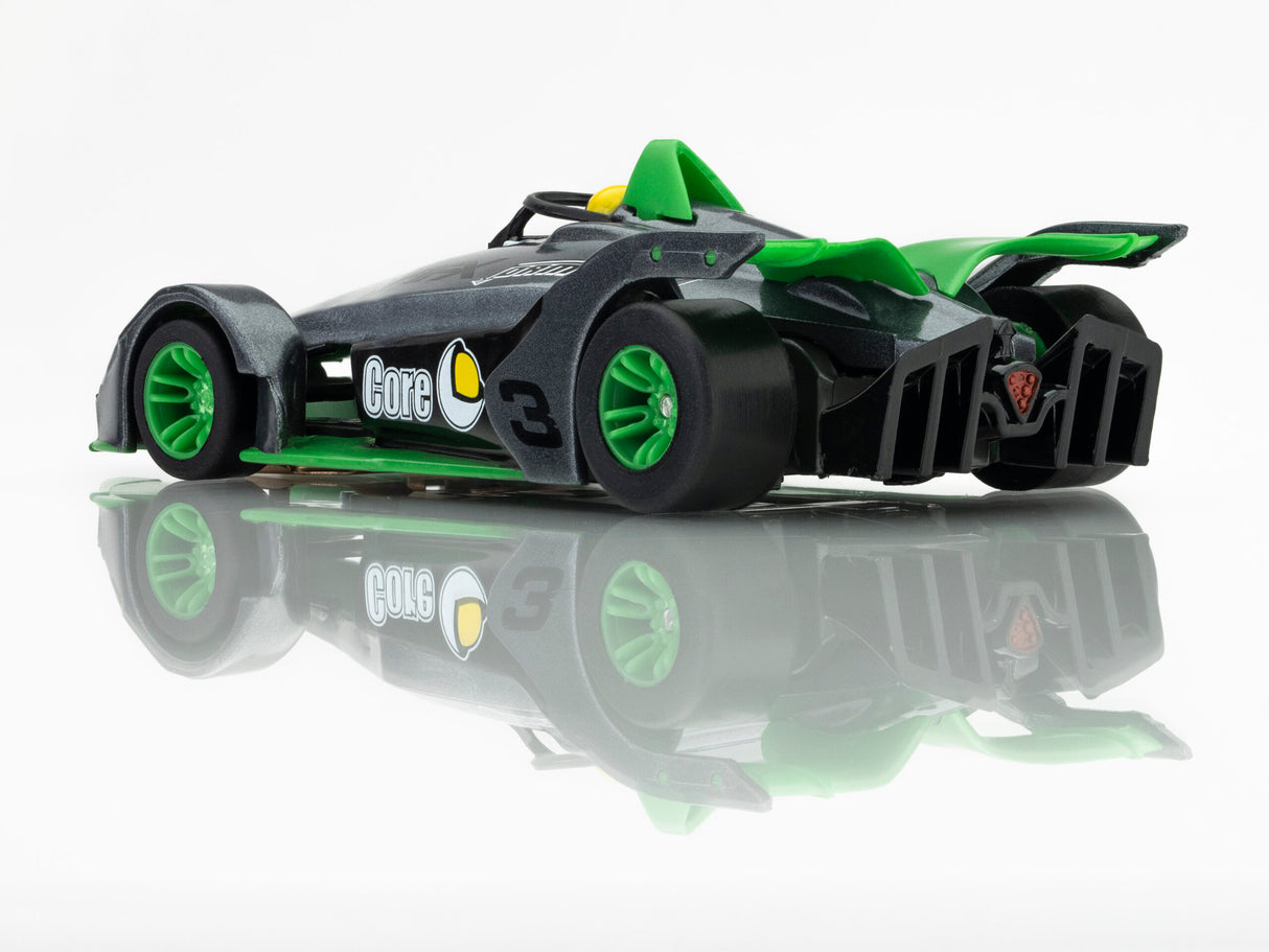 AFX 22064 - 2024 Formula N #3 Slvr/Grn Slot Car
