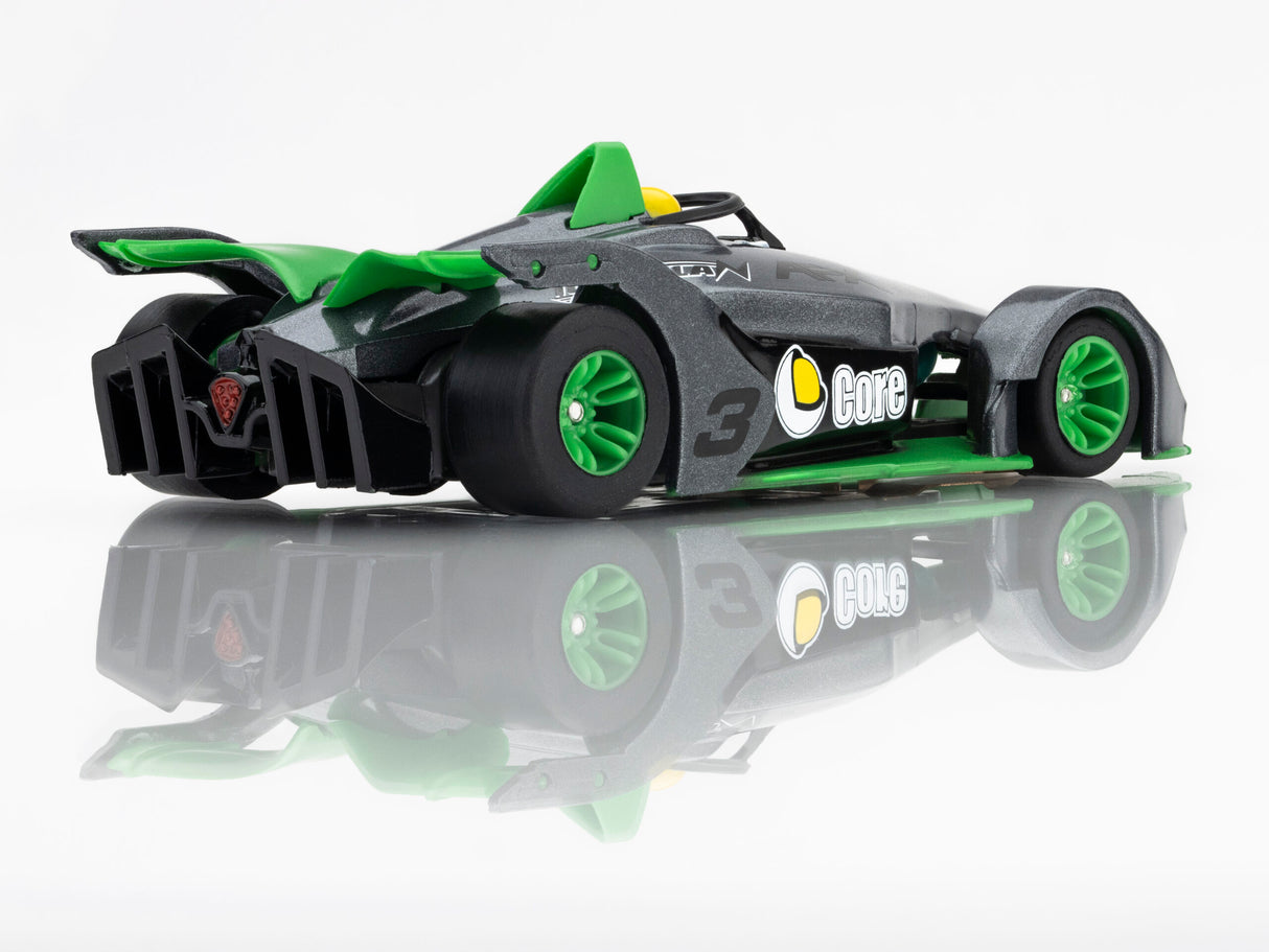AFX 22064 - 2024 Formula N #3 Slvr/Grn Slot Car