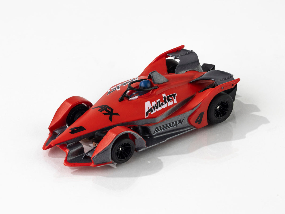 AFX 22066 - 2024 Formula N #4 Red/Gray Slot Car