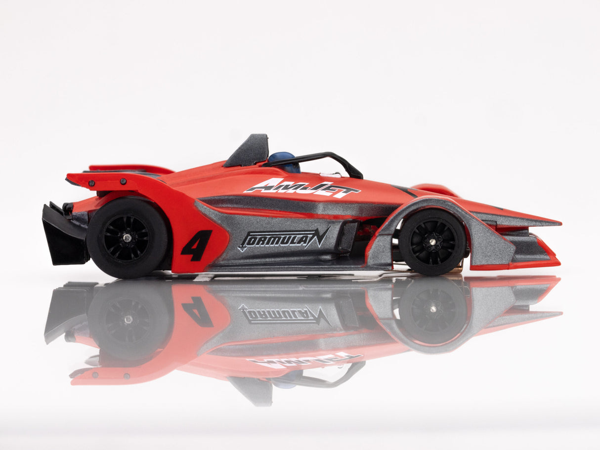 AFX 22066 - 2024 Formula N #4 Red/Gray Slot Car