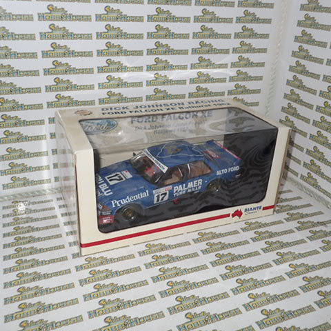 BIANTE B180301B - 1/18 Scale XE Falcon 1982 James Hardie 1000 Dick Johnson - John French SIGNED COA