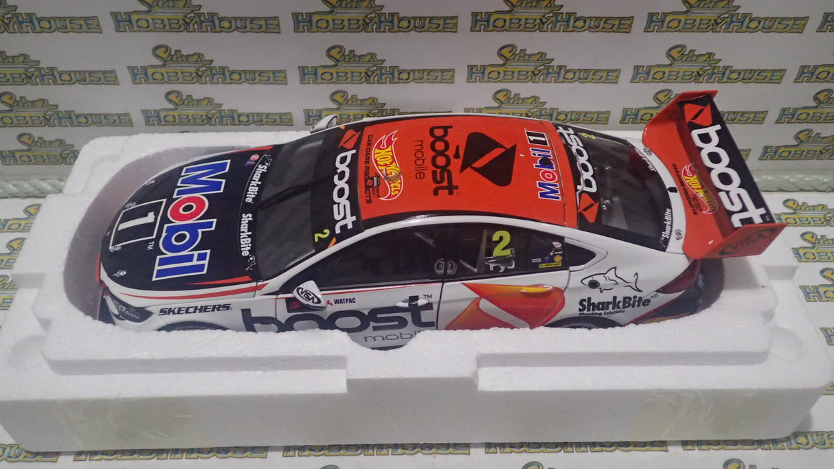 Biante B18H18Q – 1/18 Scale – Holden ZB Commodore V8 Supercar COTF Mobil 1 Boost Mobile Racing #2 Scott Pye 2018 Townsville 400 Diecast Scale Model Replica